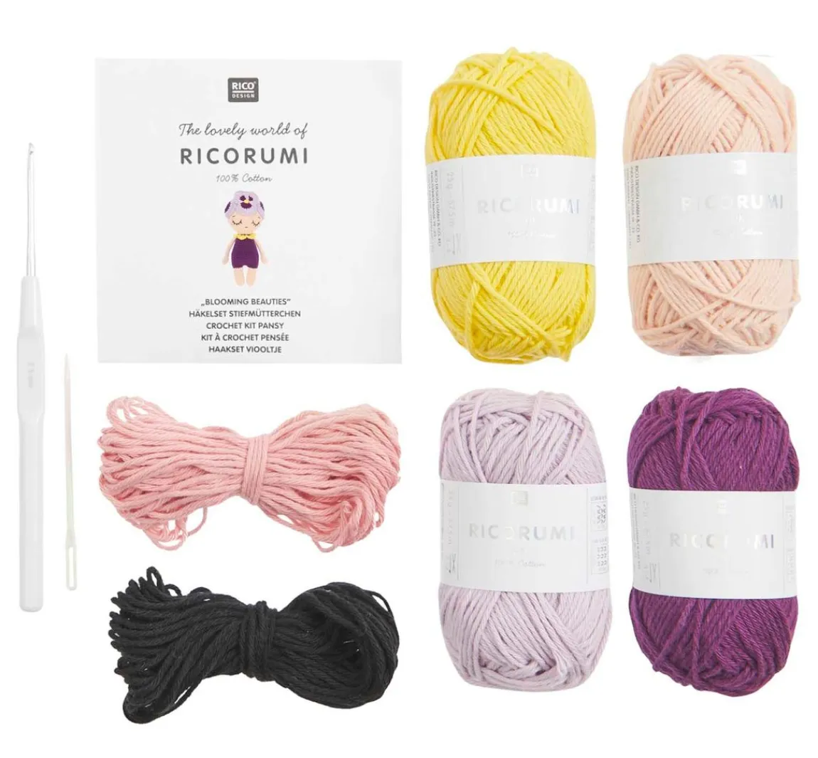 Online Rico Design Ricorumi Häkelset "Blooming Beauties"