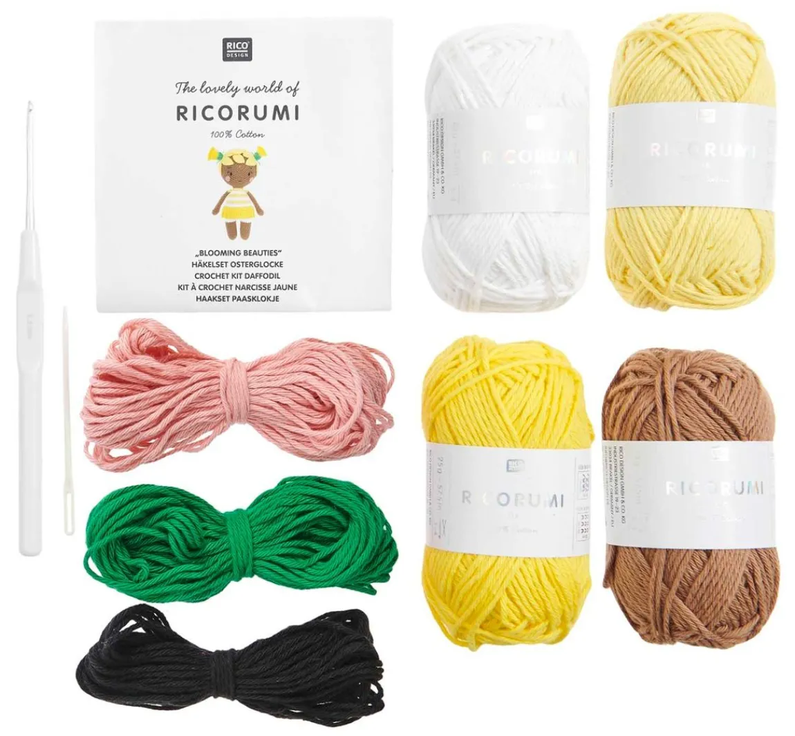Online Rico Design Ricorumi Häkelset "Blooming Beauties"