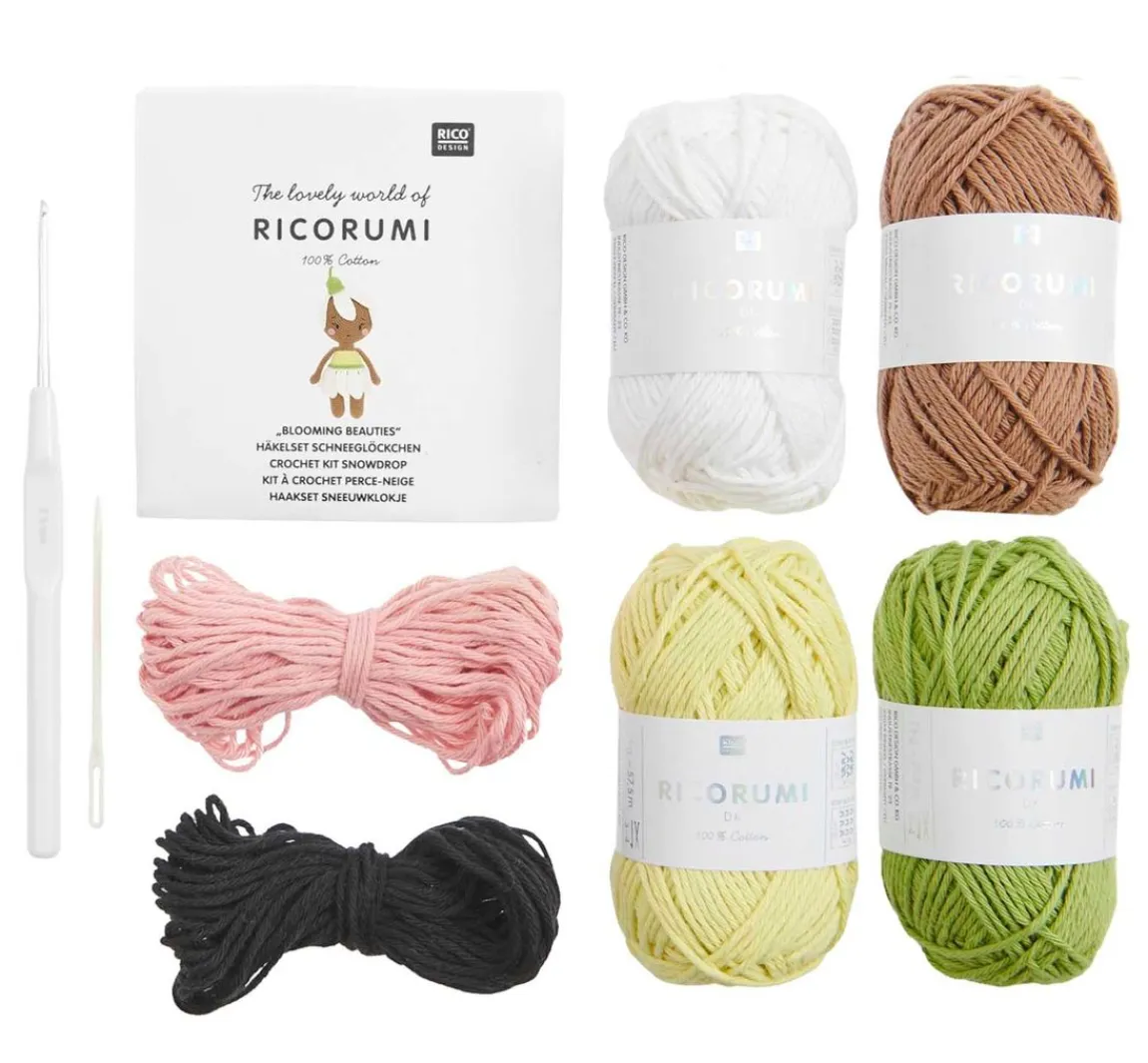 Online Rico Design Ricorumi Häkelset "Blooming Beauties"