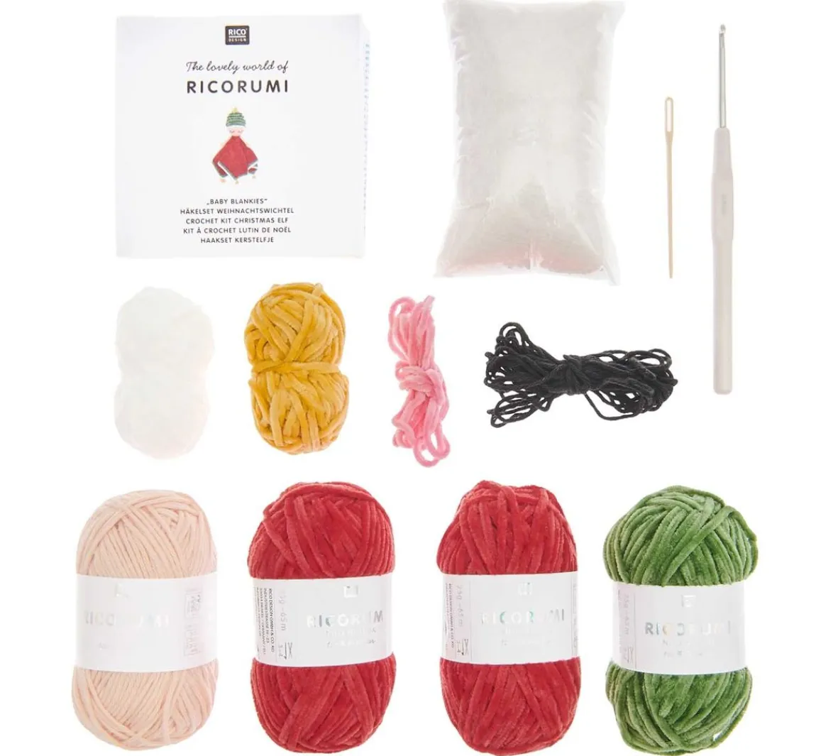 Clearance Rico Design Ricorumi Häkelset "Baby Blankies"