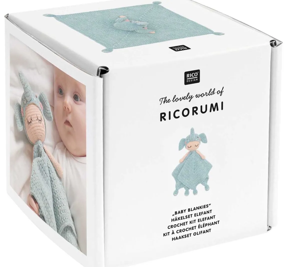 Clearance Rico Design Ricorumi Häkelset "Baby Blankies"