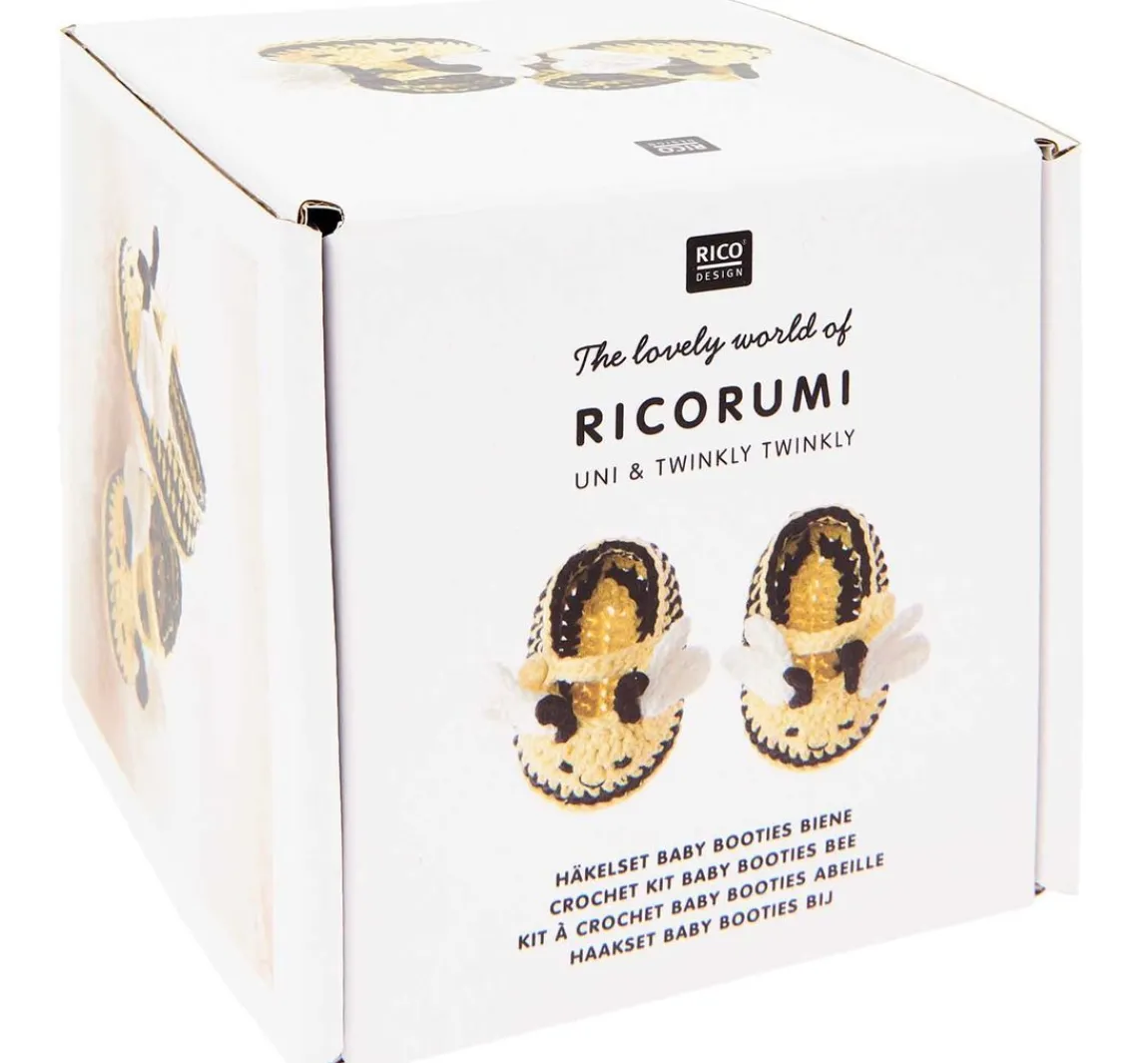 Outlet Rico Design Ricorumi Häkelset "Baby Booties"