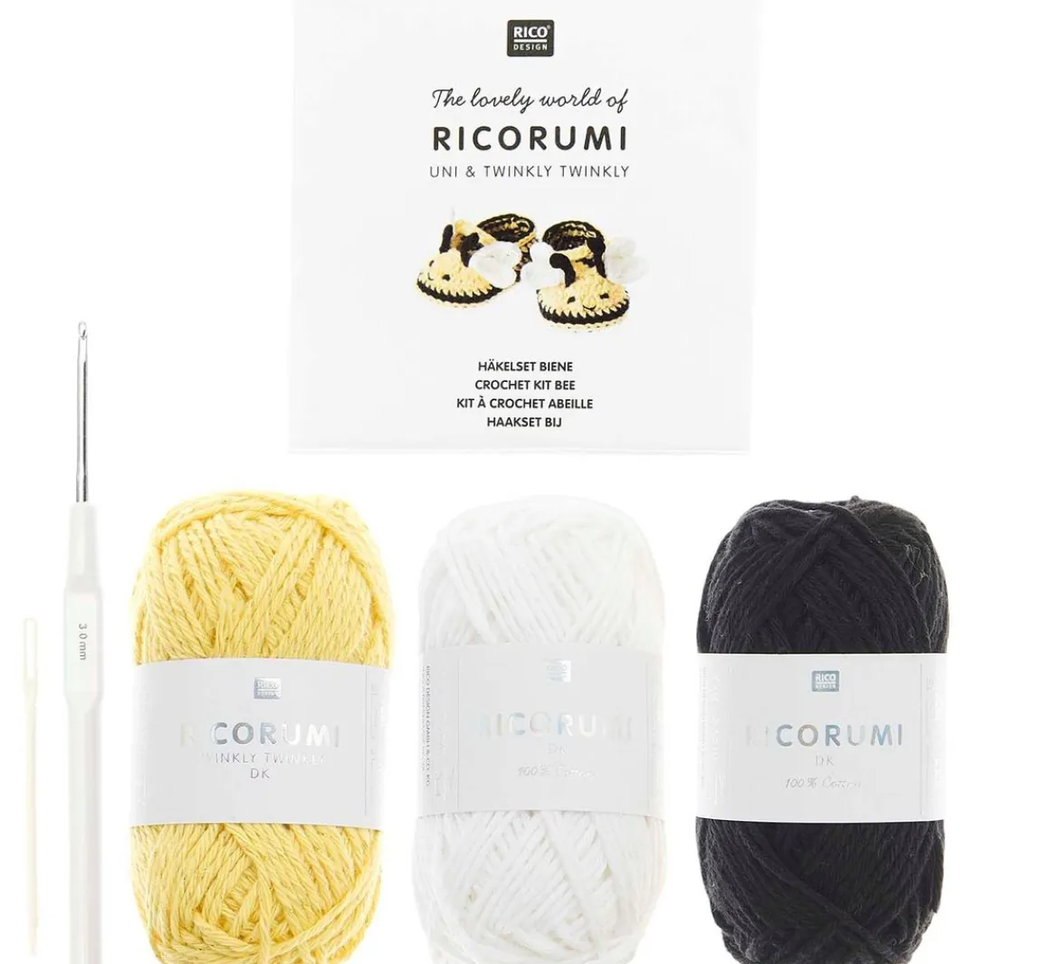 Outlet Rico Design Ricorumi Häkelset "Baby Booties"