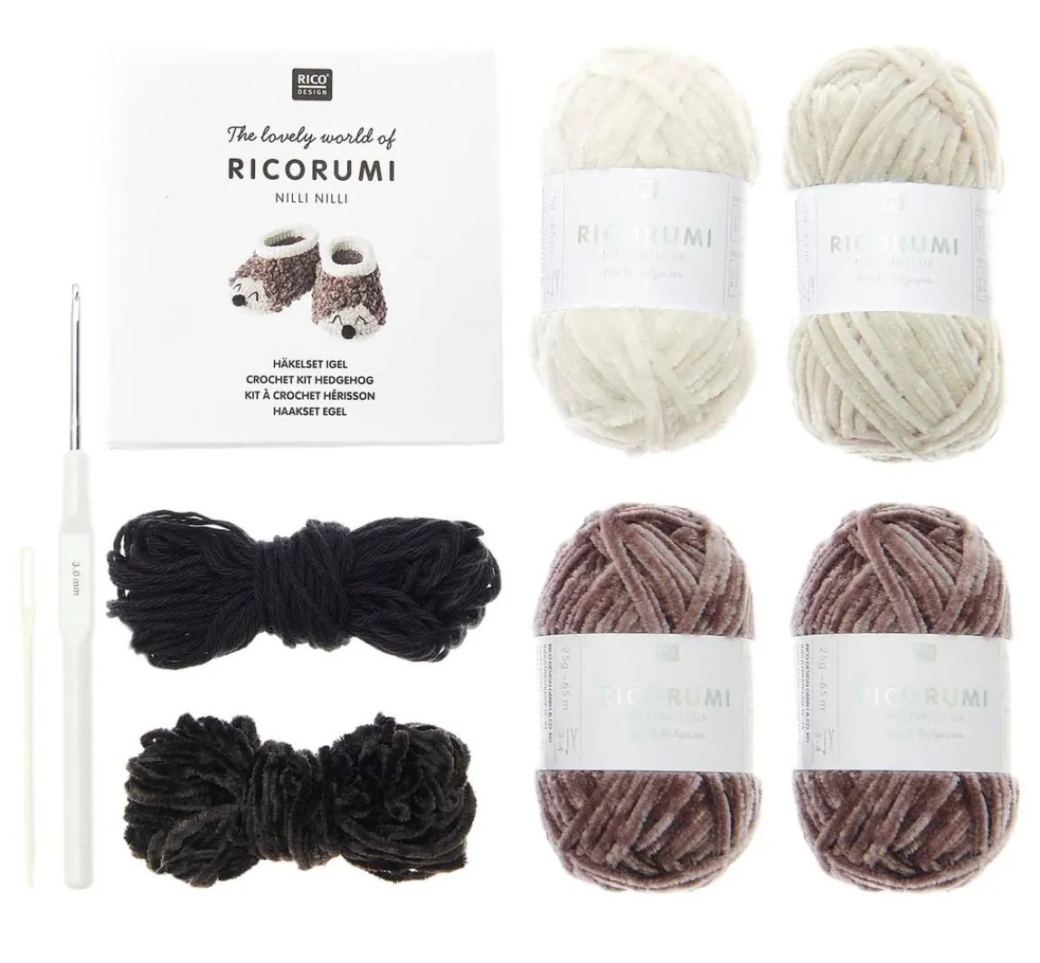 Outlet Rico Design Ricorumi Häkelset "Baby Booties"