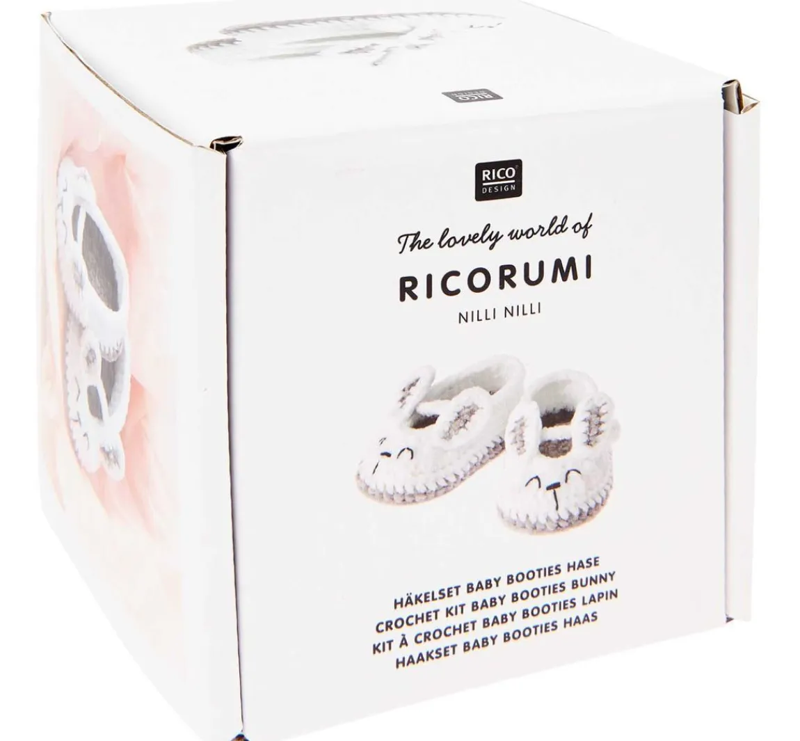 Outlet Rico Design Ricorumi Häkelset "Baby Booties"