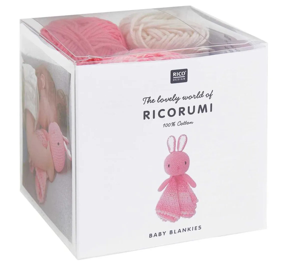 Hot Rico Design Ricorumi Häkelset "Baby Blankies"
