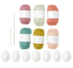 Discount Rico Design Ricorumi Häkelset "Ostereier Earthy"