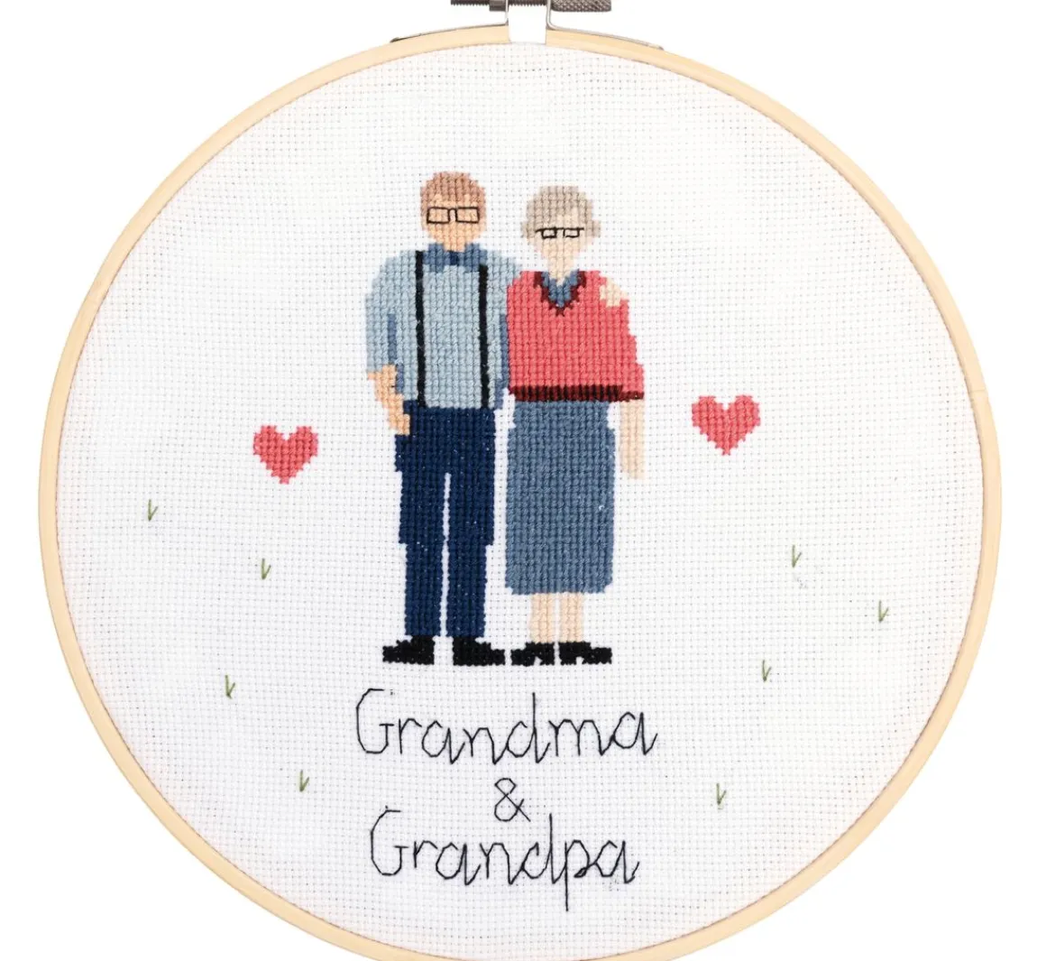 Online Rico Design Stickpackung "Figurico Grandma & Grandpa"