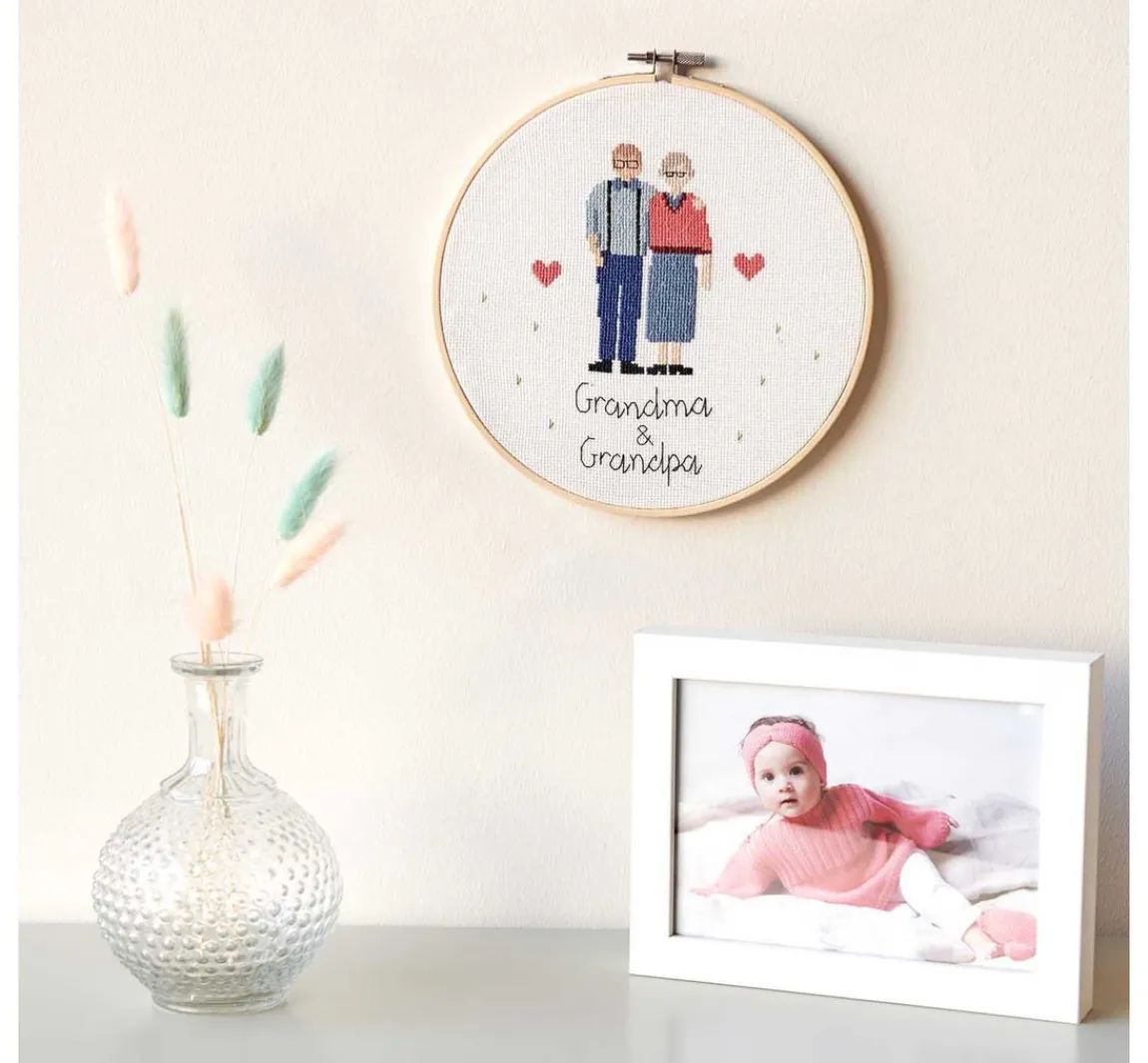 Online Rico Design Stickpackung "Figurico Grandma & Grandpa"