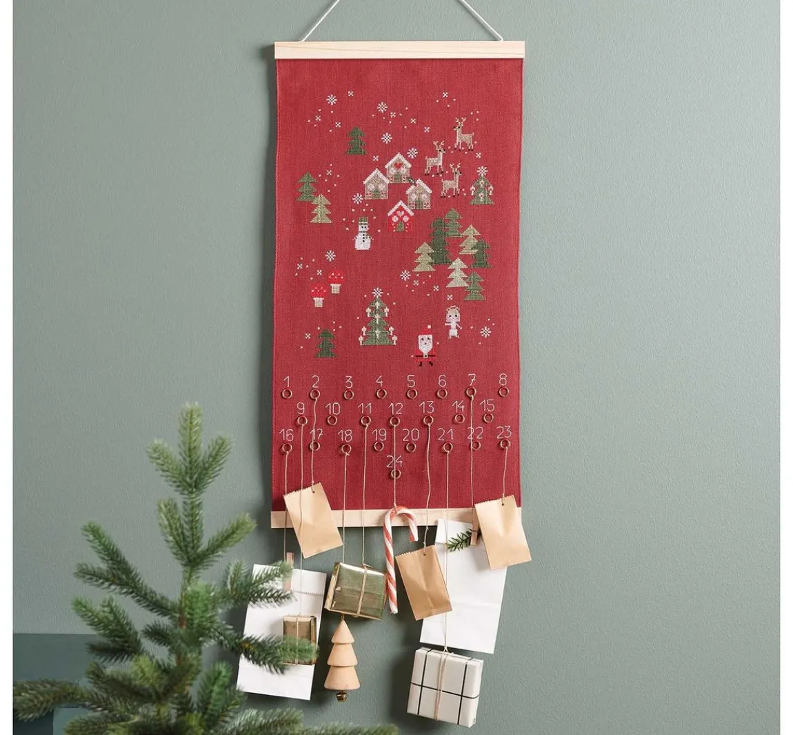 Discount Rico Design Stickpackung "Adventskalender"