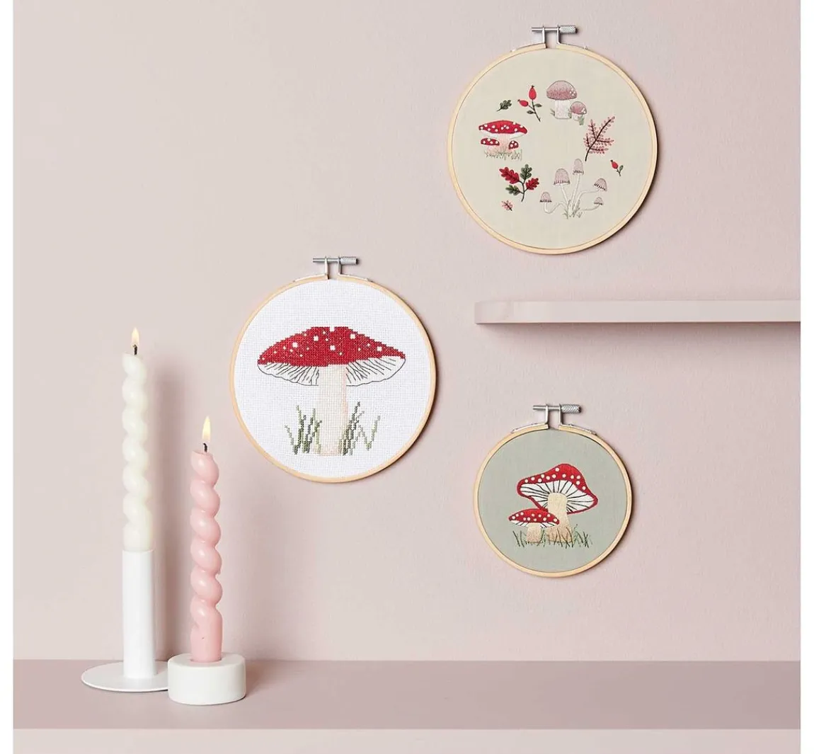 Discount Rico Design Stickset "Shroom"