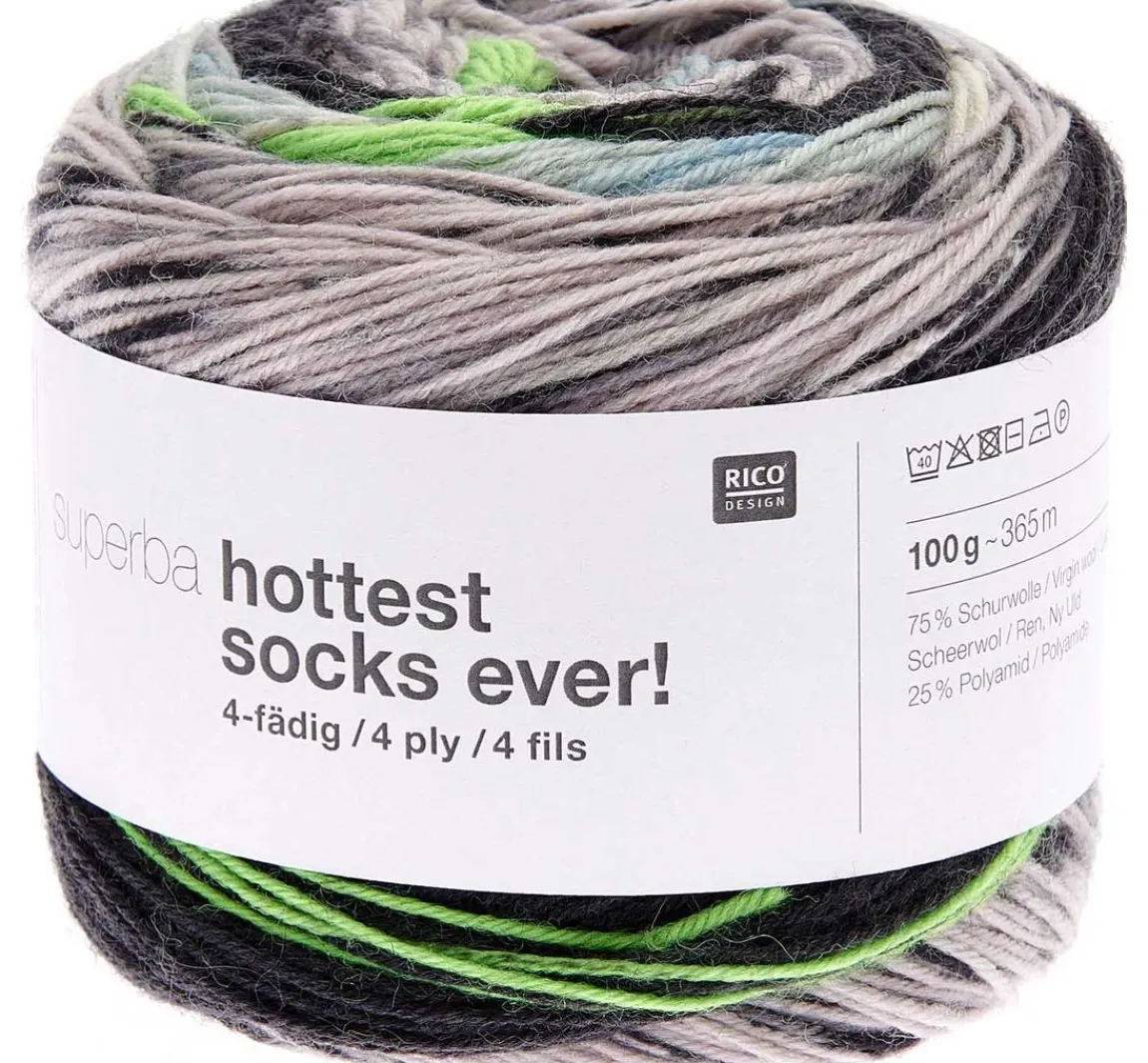 Clearance Rico Design Superba Hottest Socks Ever!