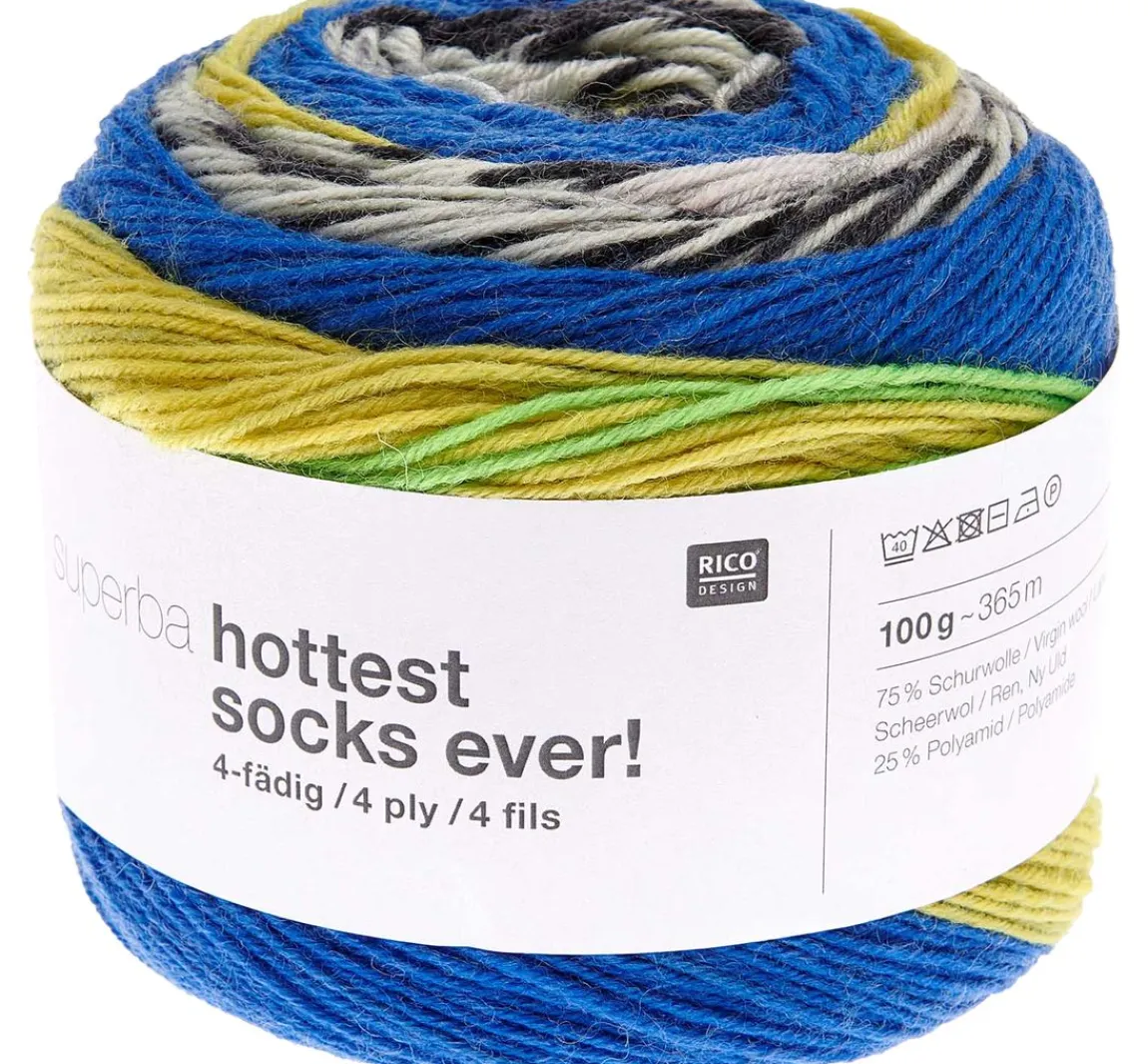 Clearance Rico Design Superba Hottest Socks Ever!