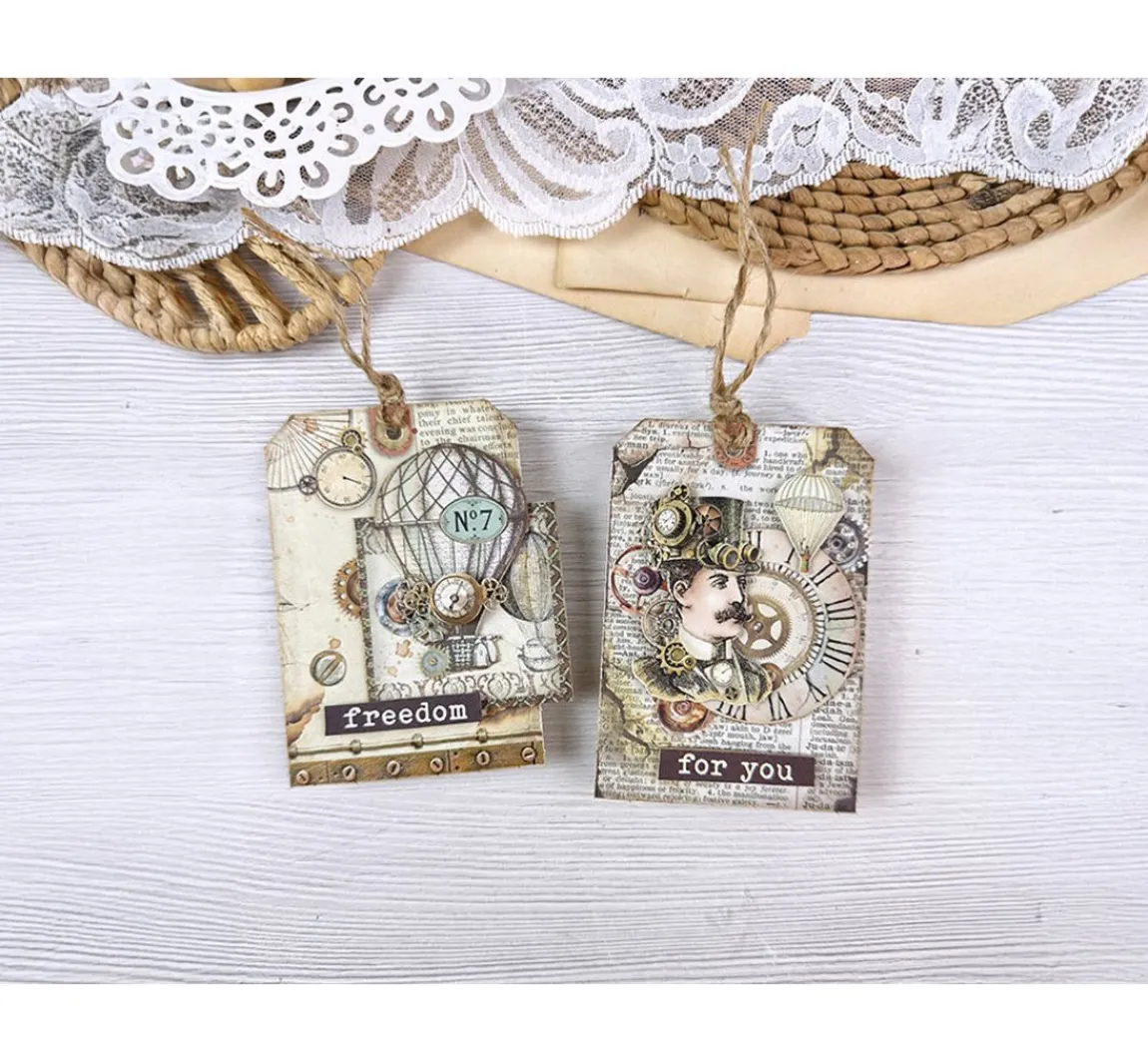 Stamperia Rub On Transferfolie "Voyages Fantastiques"