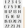 Online Heyda Rubbel-Sticker "Advent"