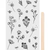 Sale Heyda Rubbel-Sticker "Blumen"