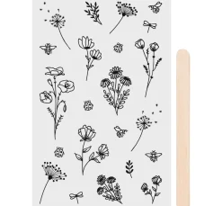 Sale Heyda Rubbel-Sticker "Blumen"