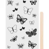 Heyda Rubbel-Sticker "Schmetterlinge"