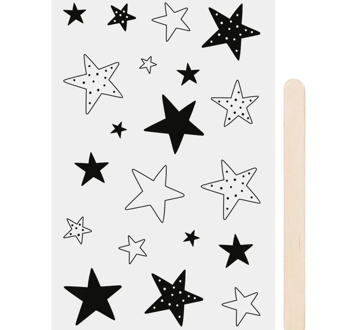 Clearance Heyda Rubbel-Sticker "Sterne"