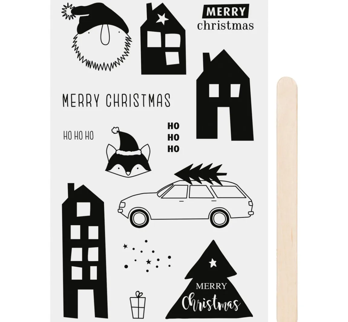 Heyda Rubbel-Sticker "Xmas"