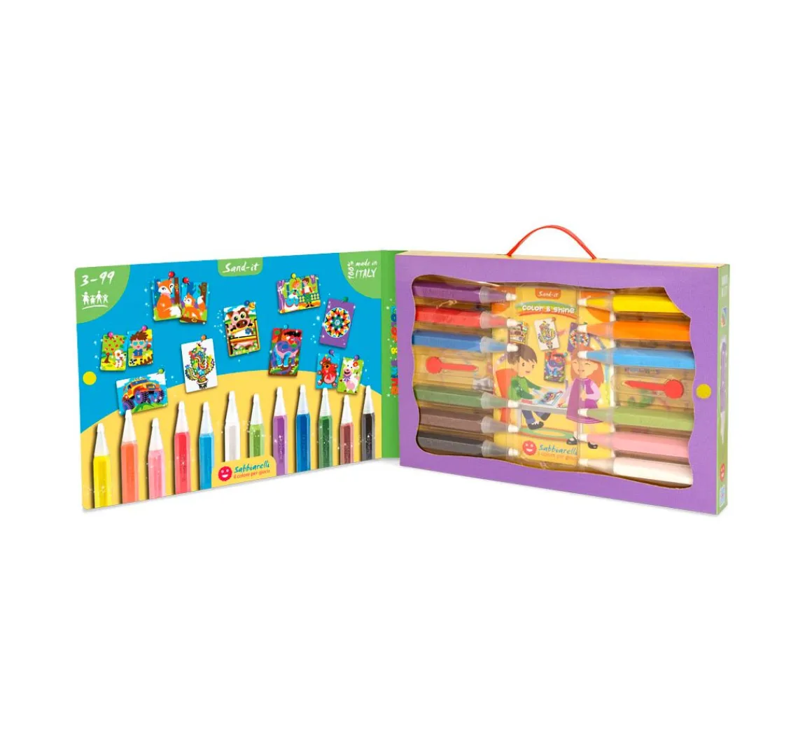 Sabbiarelli Sabbiarell Sand-it for Fun Maxi kit Color&Shine
