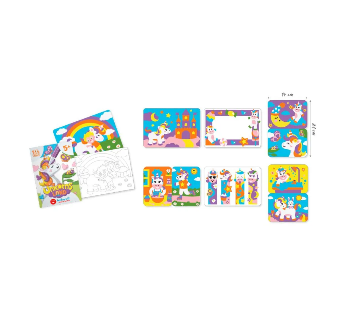 Sabbiarelli Sand-it for Fun Smart kit Unicorns Land