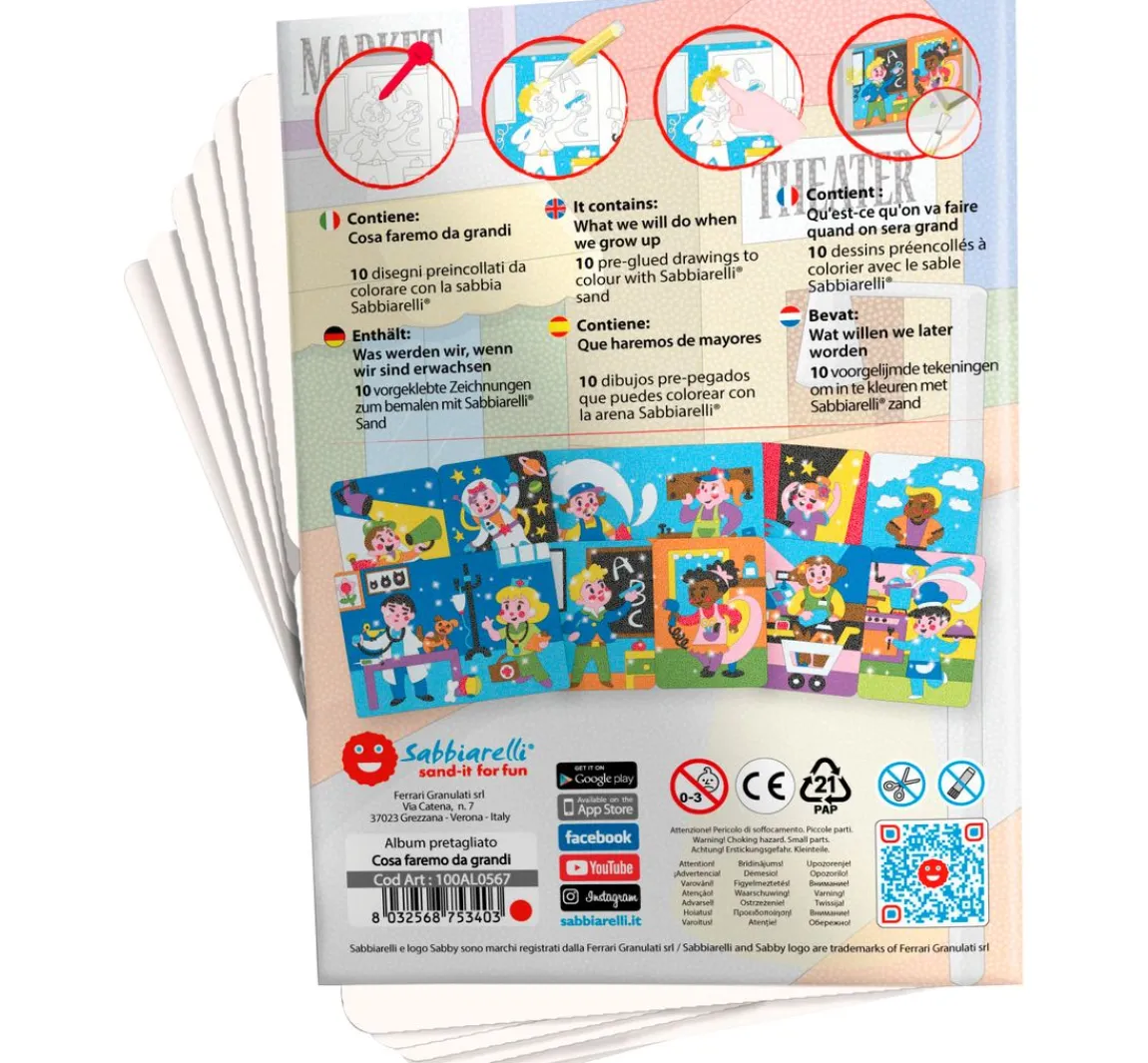 Clearance Sabbiarelli Sand-it for Fun Album What we will do?