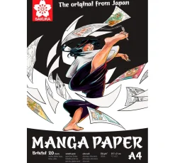 Best Sakura Manga Papier, 20 Blatt, 250 g/m²