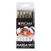 Best Sakura Pigma Micron "Manga Sammlung", 6er-Set