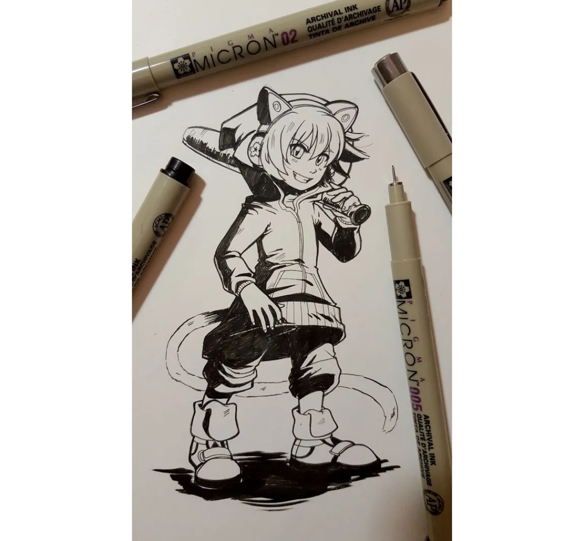 Best Sakura Pigma Micron "Manga Sammlung", 6er-Set