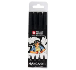 Best Sakura Pigma Sensei "Manga Sammlung", 4er-Set