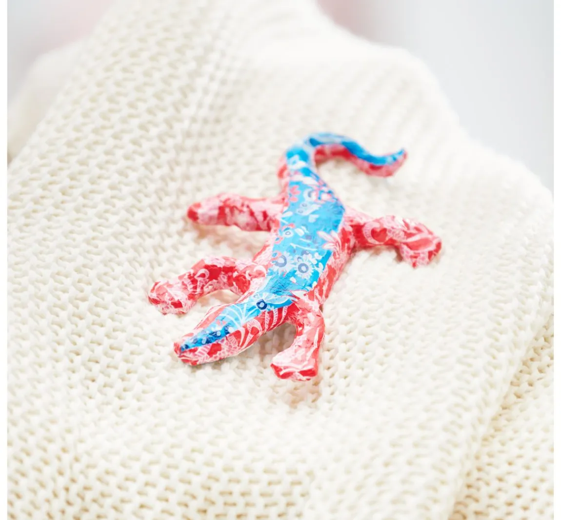 décopatch Salamander, Pappmaché