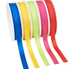 Online PRÄSENT Satinband "Bunt"