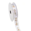 Clearance HobbyFun Satinband "Glaube Hoffnung Liebe"