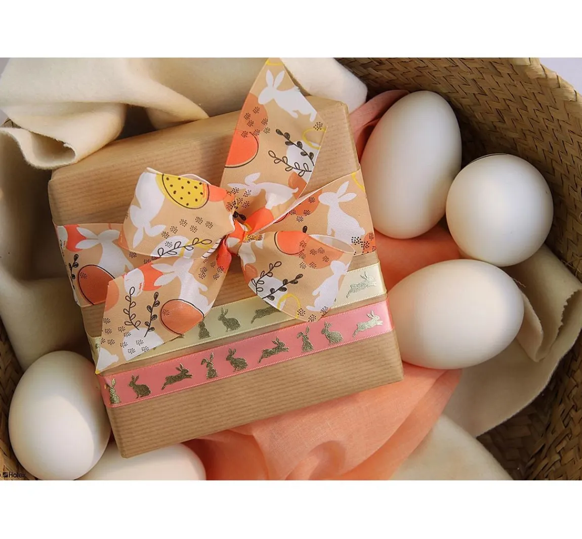 Hot HOTEX Satinband "Hase"