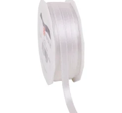 Outlet PRÄSENT Satinband "Uni", 6 mm