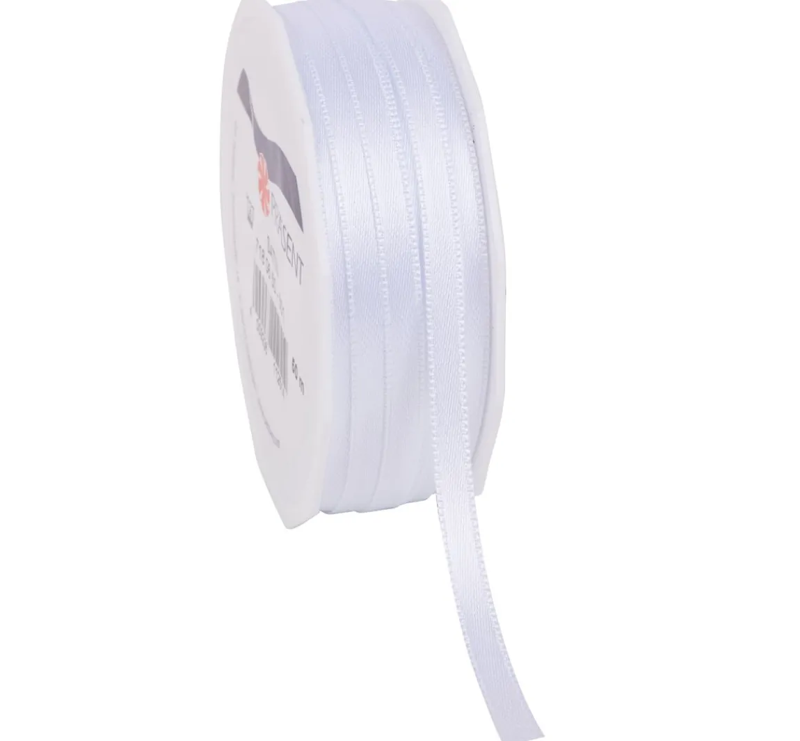 Outlet PRÄSENT Satinband "Uni", 6 mm