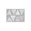 Outlet Pronty Crafts Schablone "Art Christmas Trees"
