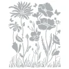Best Stamperia Schablone "Atelier Flower"