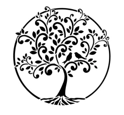 Hot Viva Decor Schablone "Baum des Lebens"