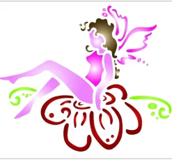 Outlet VBS Schablone "Blumenfee", DIN A5