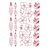 Hot Stamperia Schablone "Boho Floral"