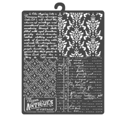 Hot Stamperia Schablone "Brocante Antiques - Mixed Patterns"