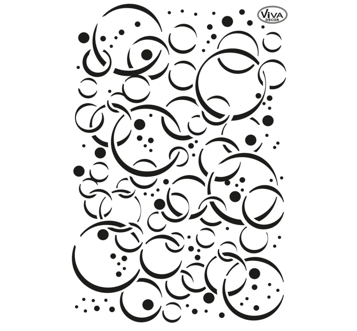 Sale Viva Decor Schablone "Bubbles"