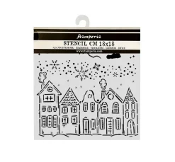 Clearance Stamperia Schablone "Classic Christmas"