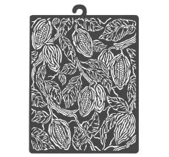 Outlet Stamperia Schablone "Coffee and Chocolate - Cocoa Beans"