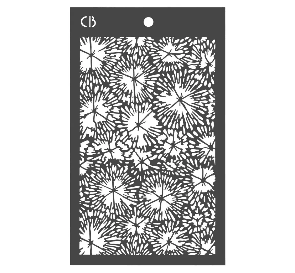 Outlet Ciao Bella Schablone "Coral Reef - Fossils"