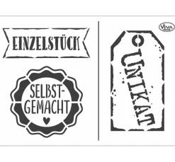 Online Viva Decor Schablone "Einzelstück"