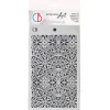 Clearance Ciao Bella Schablone "Elegance of Blue - Snowflake Balls"