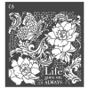 Ciao Bella Schablone "Ethereal - Life goes on"